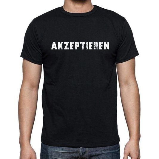 Akzeptieren Mens Short Sleeve Round Neck T-Shirt - Casual