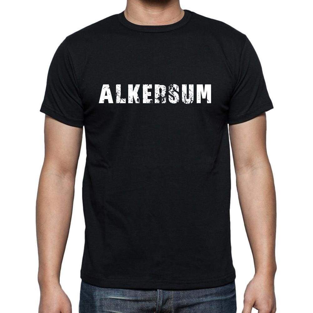 Alkersum Mens Short Sleeve Round Neck T-Shirt 00003 - Casual