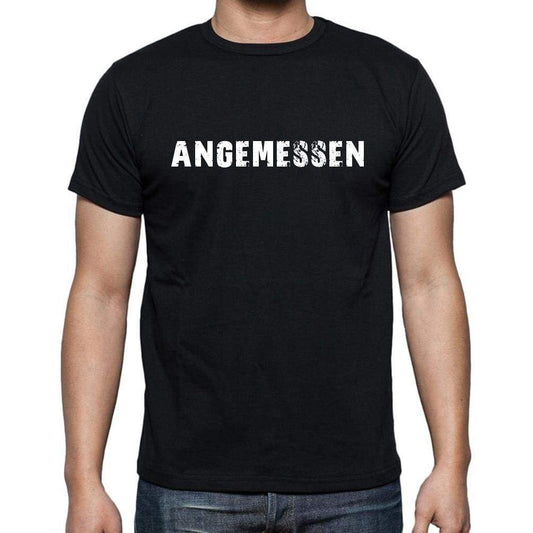 Angemessen Mens Short Sleeve Round Neck T-Shirt - Casual