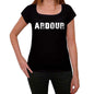 Ardour Womens T Shirt Black Birthday Gift 00547 - Black / Xs - Casual