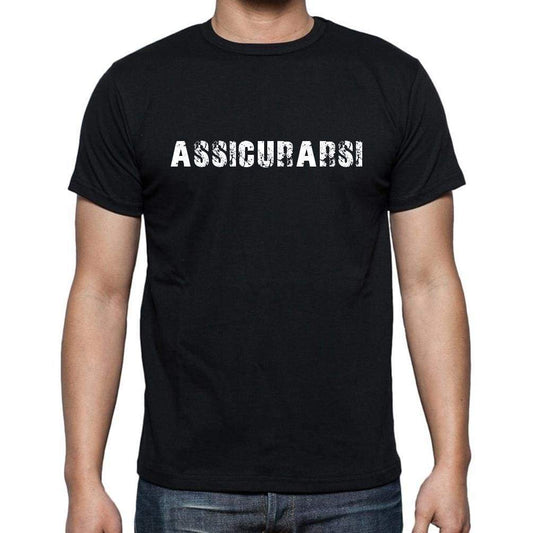 Assicurarsi Mens Short Sleeve Round Neck T-Shirt 00017 - Casual