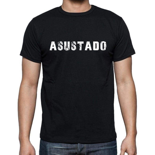 Asustado Mens Short Sleeve Round Neck T-Shirt - Casual