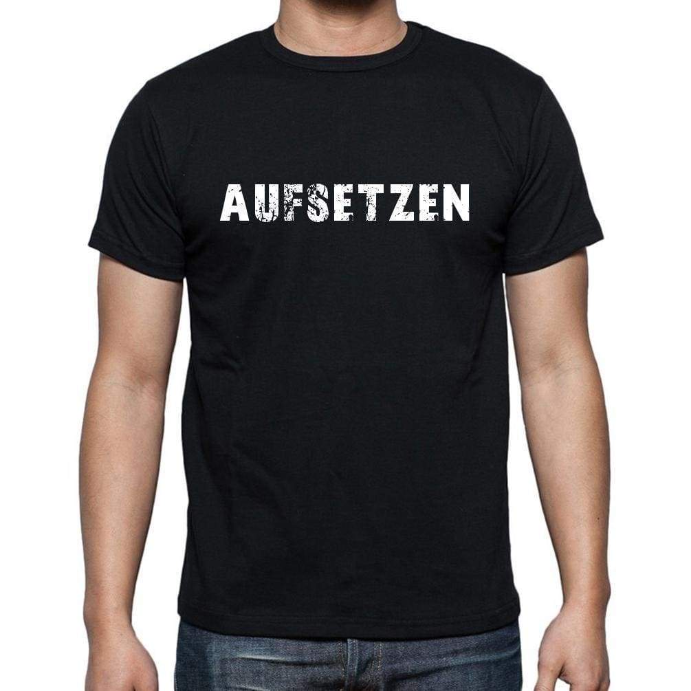 Aufsetzen Mens Short Sleeve Round Neck T-Shirt - Casual