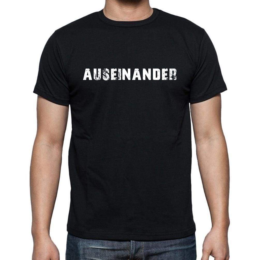 Auseinander Mens Short Sleeve Round Neck T-Shirt - Casual