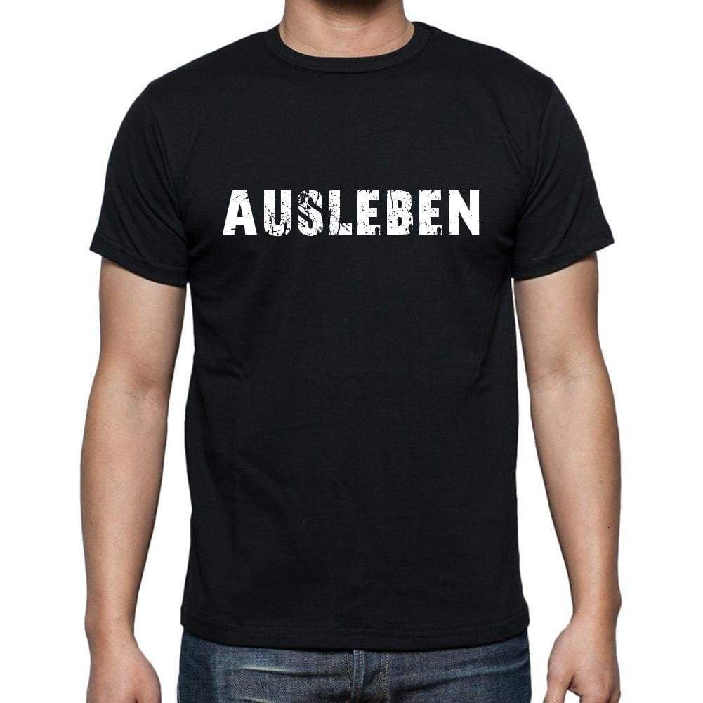 Ausleben Mens Short Sleeve Round Neck T-Shirt 00003 - Casual