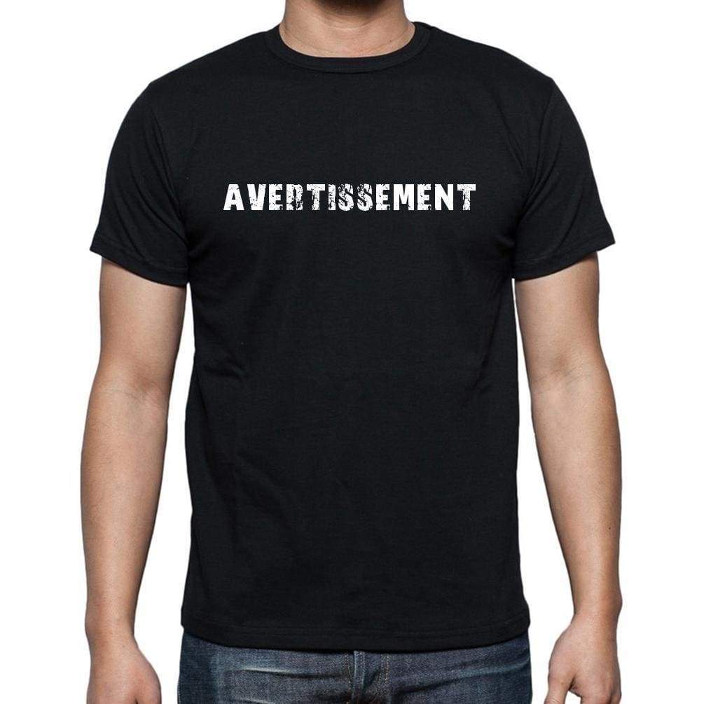 Avertissement French Dictionary Mens Short Sleeve Round Neck T-Shirt 00009 - Casual