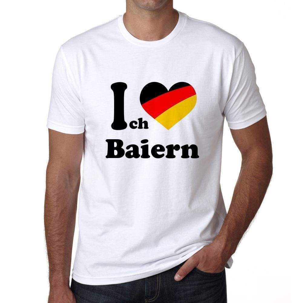 Baiern Mens Short Sleeve Round Neck T-Shirt 00005 - Casual