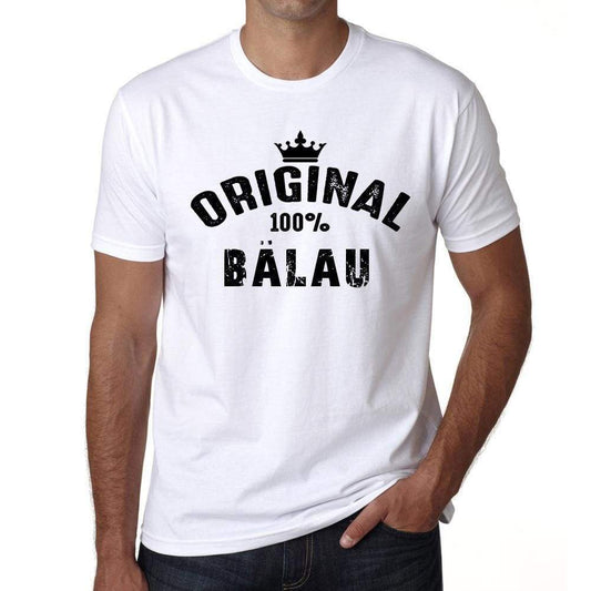 Bälau Mens Short Sleeve Round Neck T-Shirt - Casual