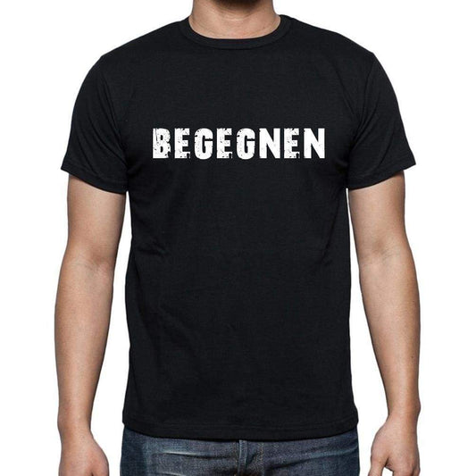 Begegnen Mens Short Sleeve Round Neck T-Shirt - Casual