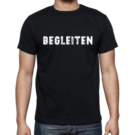 Begleiten Mens Short Sleeve Round Neck T-Shirt - Casual