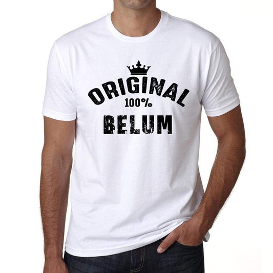 Belum Mens Short Sleeve Round Neck T-Shirt - Casual