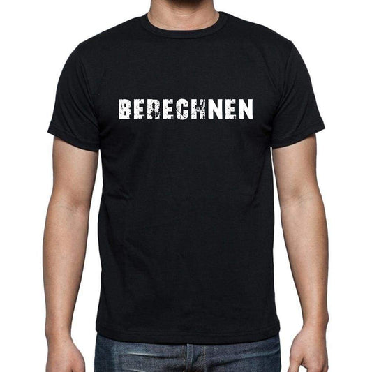 Berechnen Mens Short Sleeve Round Neck T-Shirt - Casual