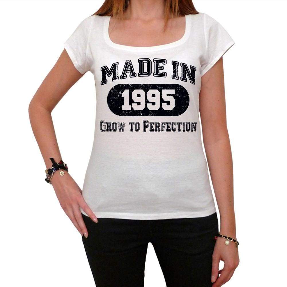 Birthday Gift Made 1995 T-Shirt Gift T Shirt Womens Tee - White / Xs - T-Shirt