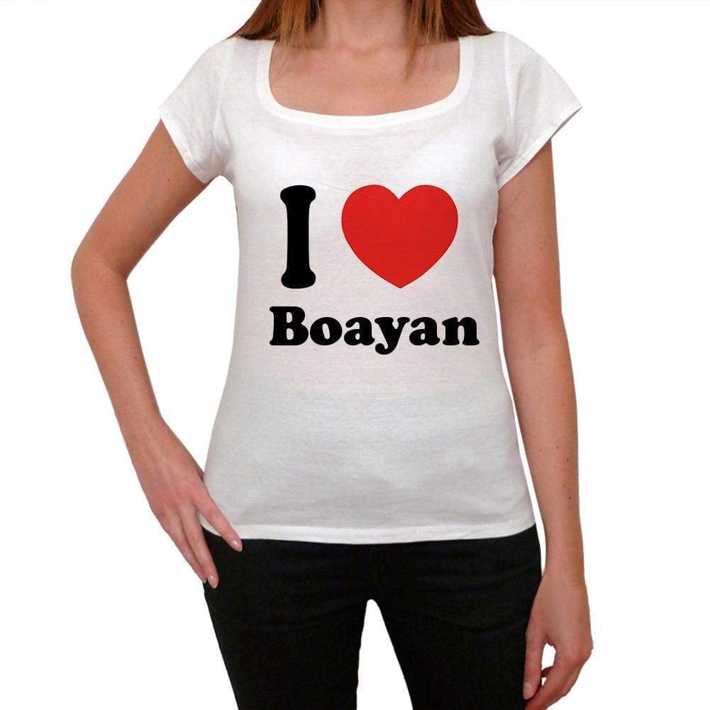 Boayan T Shirt Woman Traveling In Visit Boayan Womens Short Sleeve Round Neck T-Shirt 00031 - T-Shirt