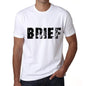 brief Mens T shirt White Birthday Gift 00552 - ULTRABASIC