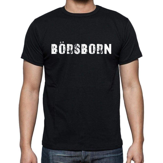 B¶rsborn Mens Short Sleeve Round Neck T-Shirt 00003 - Casual