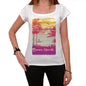 Buena Suerte Escape To Paradise Womens Short Sleeve Round Neck T-Shirt 00280 - White / Xs - Casual