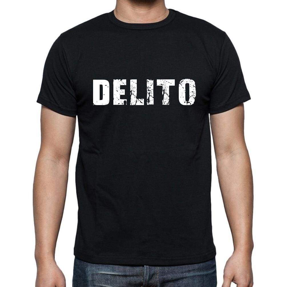 Delito Mens Short Sleeve Round Neck T-Shirt - Casual