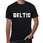 Deltic Mens Vintage T Shirt Black Birthday Gift 00554 - Black / Xs - Casual