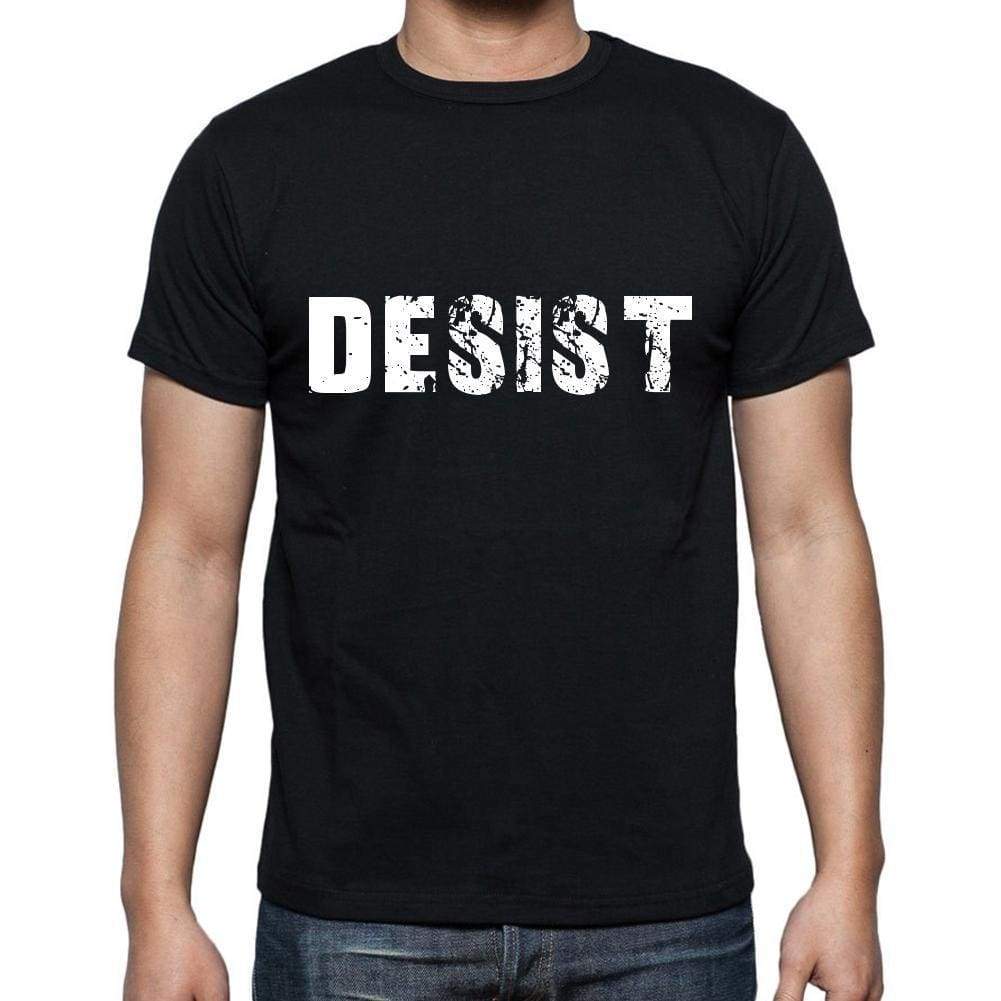 Desist Mens Short Sleeve Round Neck T-Shirt 00004 - Casual