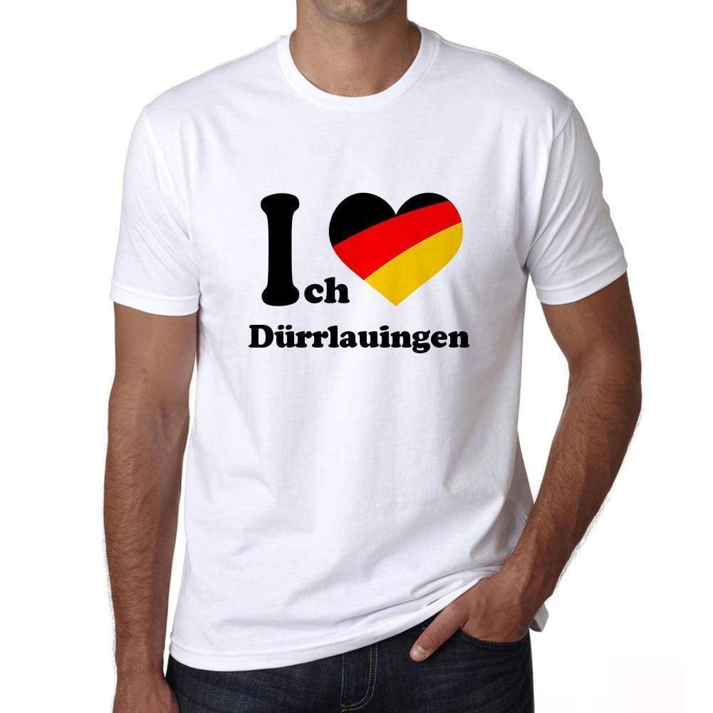 Dürrlauingen Mens Short Sleeve Round Neck T-Shirt 00005 - Casual