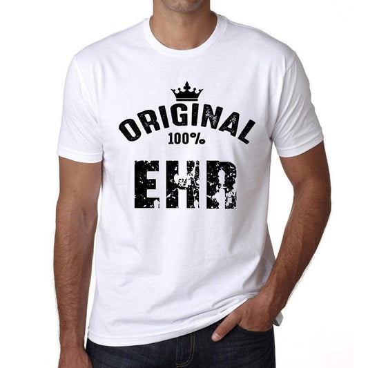 Ehr Mens Short Sleeve Round Neck T-Shirt - Casual