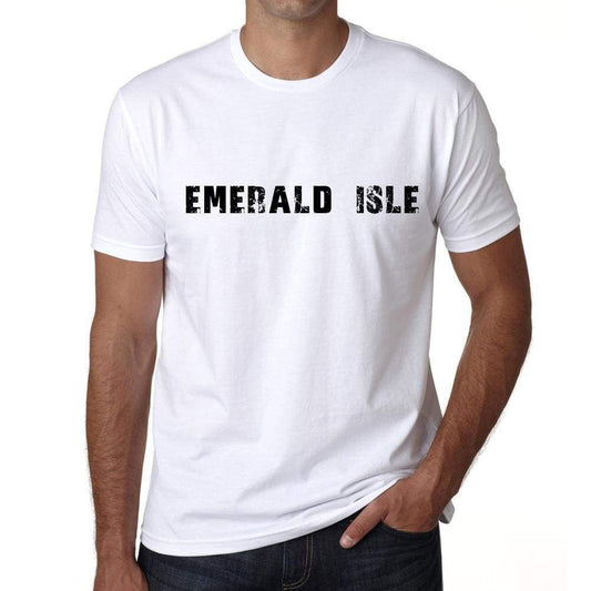 Emerald Isle Mens T Shirt White Birthday Gift 00552 - White / Xs - Casual
