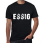 Essig Mens T Shirt Black Birthday Gift 00548 - Black / Xs - Casual