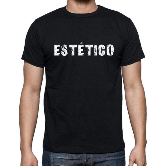 Est©Tico Mens Short Sleeve Round Neck T-Shirt - Casual