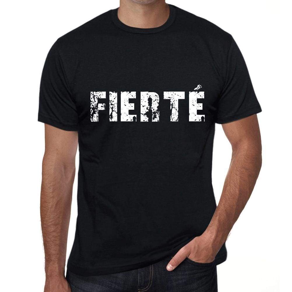 Fierté Mens T Shirt Black Birthday Gift 00549 - Black / Xs - Casual