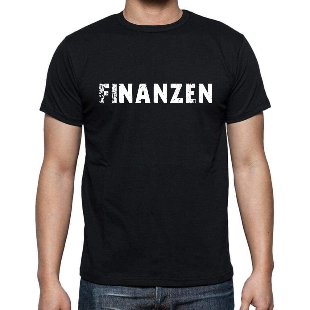 Finanzen Mens Short Sleeve Round Neck T-Shirt - Casual