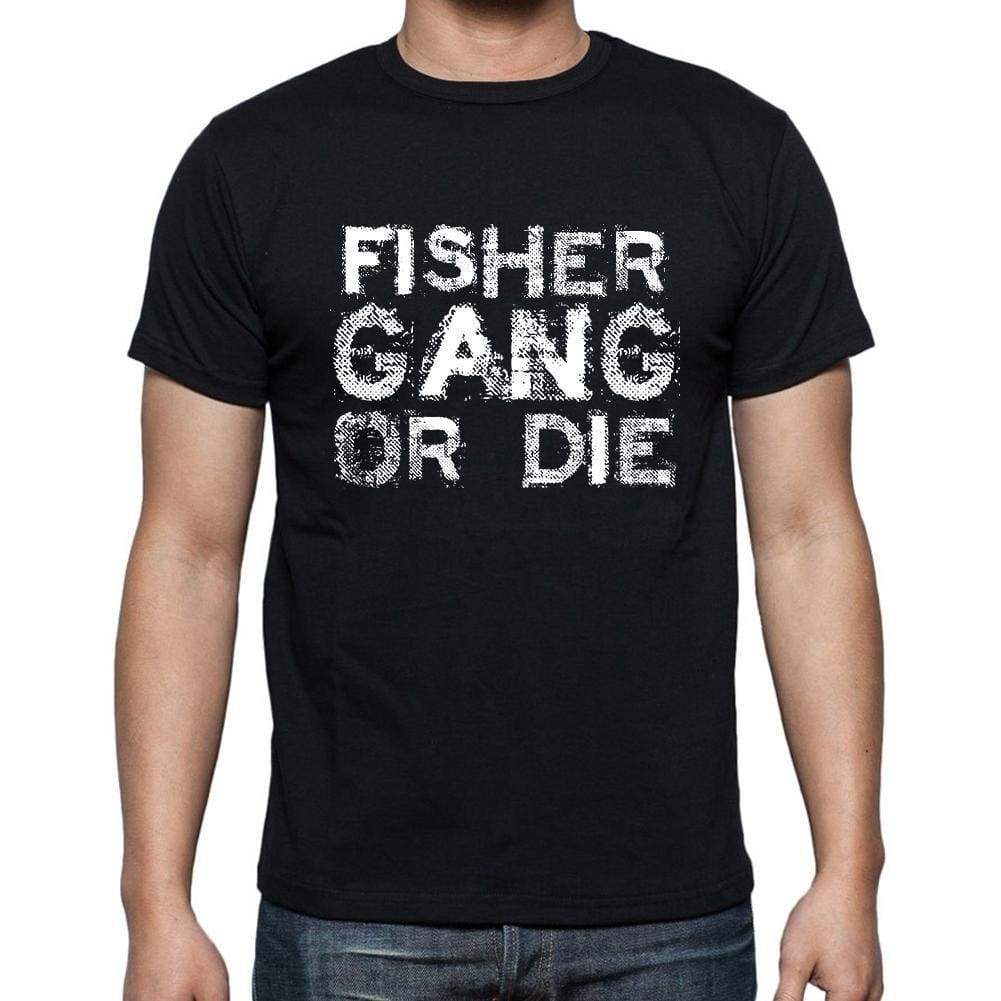 Fisher Family Gang Tshirt Mens Tshirt Black Tshirt Gift T-Shirt 00033 - Black / S - Casual