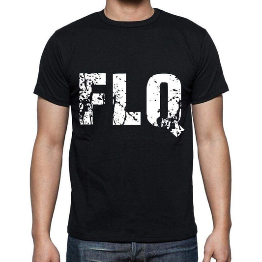 Flq Men T Shirts Short Sleeve T Shirts Men Tee Shirts For Men Cotton Black 3 Letters - Casual