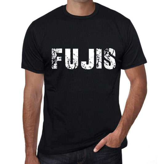 Fujis Mens Retro T Shirt Black Birthday Gift 00553 - Black / Xs - Casual