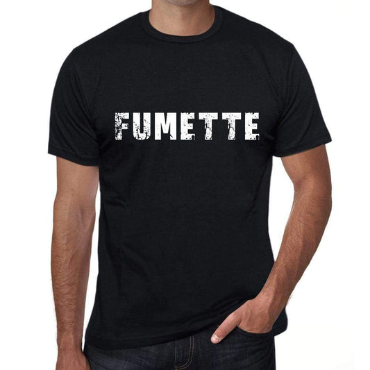 fumette Mens Vintage T shirt Black Birthday Gift 00555 - Ultrabasic