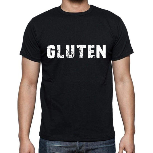 Gluten Mens Short Sleeve Round Neck T-Shirt 00004 - Casual