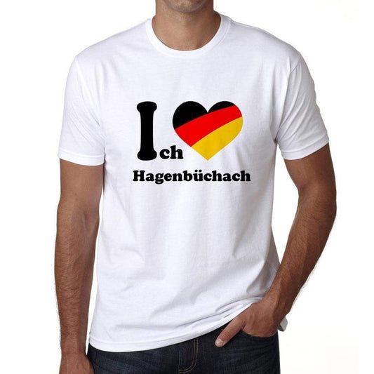 Hagenbchach Mens Short Sleeve Round Neck T-Shirt 00005 - Casual