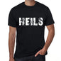 Heils Mens Retro T Shirt Black Birthday Gift 00553 - Black / Xs - Casual