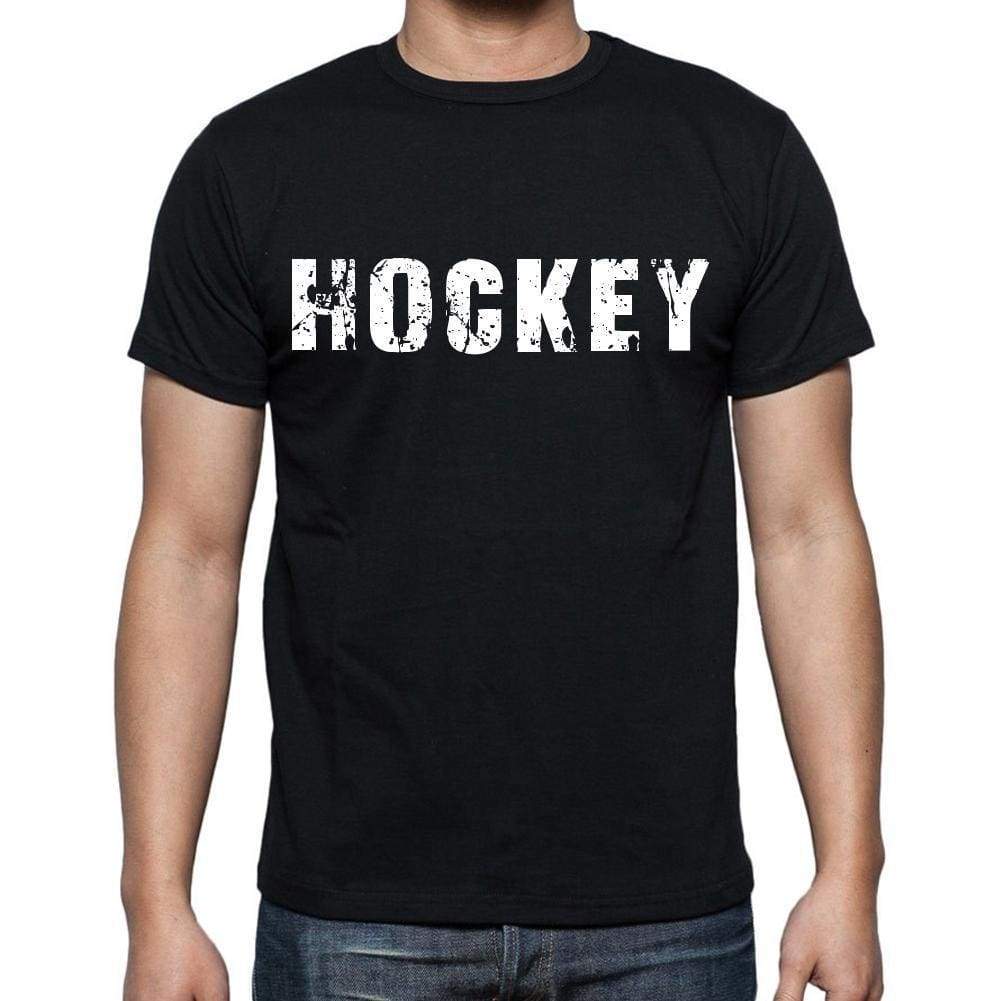 Hockey Mens Short Sleeve Round Neck T-Shirt - Casual