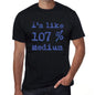 Im Like 100% Medium Black Mens Short Sleeve Round Neck T-Shirt Gift T-Shirt 00325 - Black / S - Casual