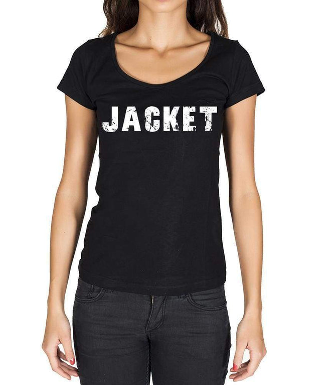 jacket Women's Short Sleeve Round Neck T-shirt | affordable