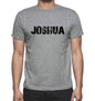 Joshua Grey Mens Short Sleeve Round Neck T-Shirt 00018 - Grey / S - Casual