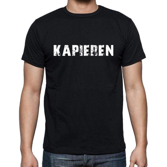 Kapieren Mens Short Sleeve Round Neck T-Shirt - Casual