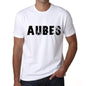 Mens Tee Shirt Vintage T Shirt Aubes X-Small White 00561 - White / Xs - Casual