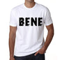 Mens Tee Shirt Vintage T Shirt Bene X-Small White 00560 - White / Xs - Casual