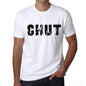 Mens Tee Shirt Vintage T Shirt Chut X-Small White 00560 - White / Xs - Casual