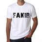 Mens Tee Shirt Vintage T Shirt Fakir X-Small White 00561 - White / Xs - Casual