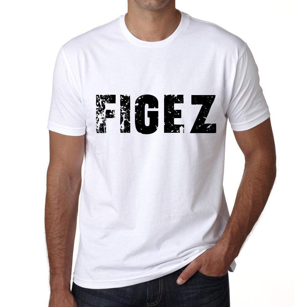 Mens Tee Shirt Vintage T Shirt Figez X-Small White 00561 - White / Xs - Casual