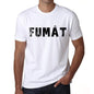 Mens Tee Shirt Vintage T Shirt Fumât X-Small White 00561 - White / Xs - Casual