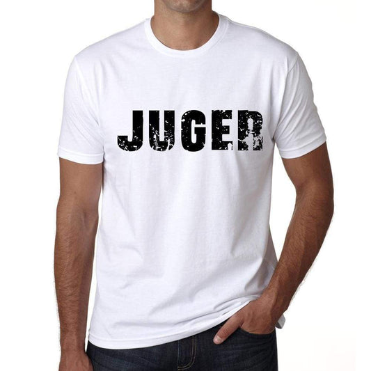 Mens Tee Shirt Vintage T Shirt Juger X-Small White 00561 - White / Xs - Casual